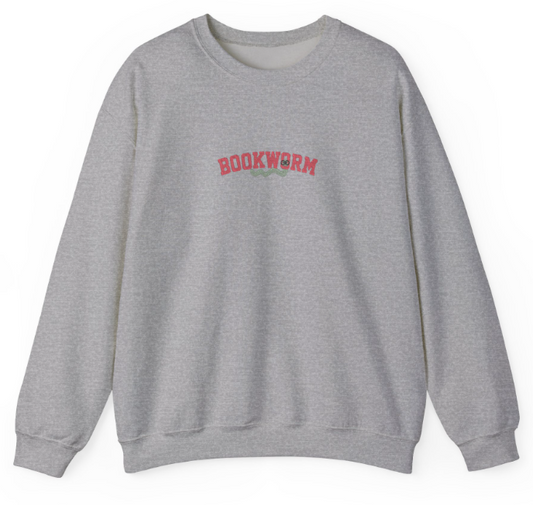 Bookish Bookworm Embroidered Sweatshirt