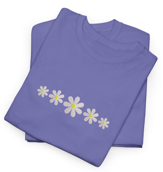 Daisy Embroidered T-Shirt